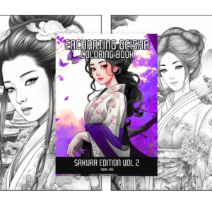 geisha coloring VOL 2