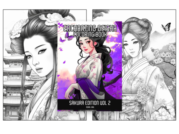 geisha coloring VOL 2