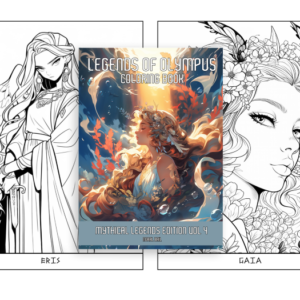 Legends of Olympus Coloring Book